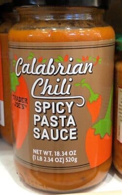 Calabrian Chili Spicy Pasta Sauce