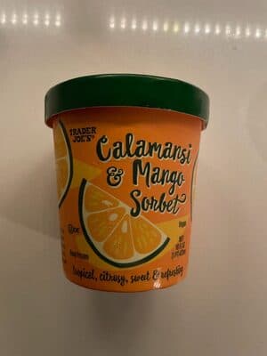 Calamansi & Mango Sorbet