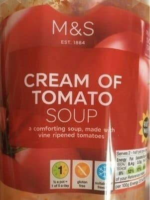 Cream of Tomato Soup