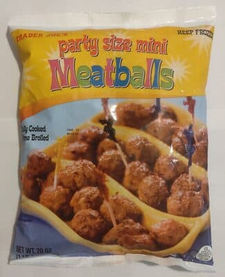 Party Size Mini Meatballs