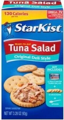 Starkist tuna salad original dely style kit