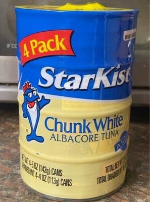 Wild Caught Chunk White Albacore Tuna In Water