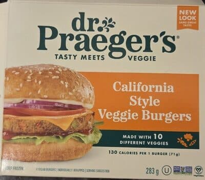 California Veggie Burgers