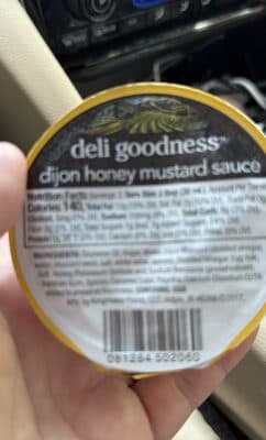 Dijon Honey Mustard Sauce