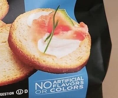 Baked Bagel Crisps