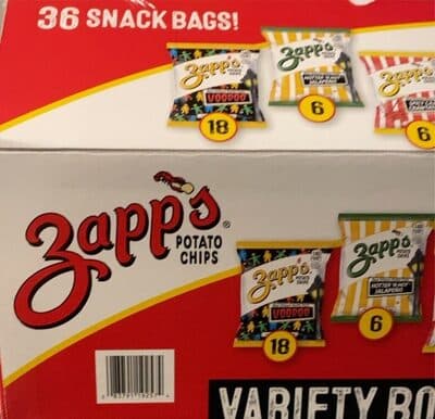 Zapps potato chips