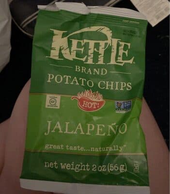 Jalapeno Potato Chips, Hot!