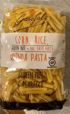 Corn, Rice, Quinoa Pasta