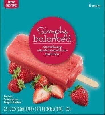 Strawberry Fruit Bar