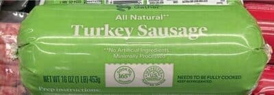 Turkey Sausage