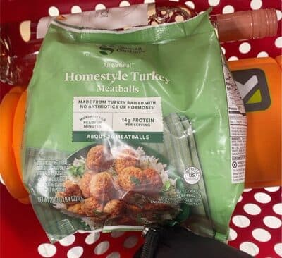 Homestyle Turkey Meatballs