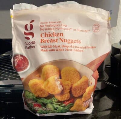 Chicken Breast Nuggets with Rib Meat, Shaped & Breaded Patties Made with White-Meat Chicken