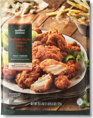 Buffalo-Style Glazed Chicken Breast with Rib Meat Fritters
