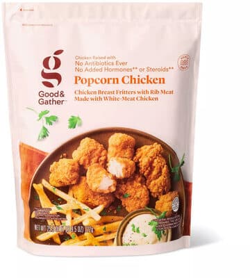 Popcorn Chicken Breast Fritters With Rib Meat