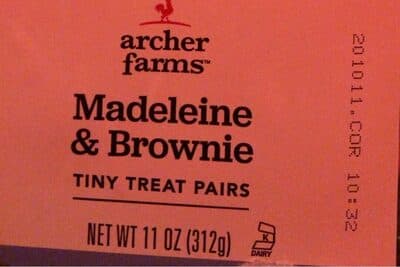 Madeleine & Brownie Tiny Treat Pairs