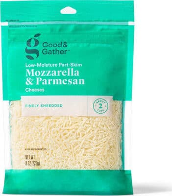 Mozzarella & Parmesan Low-Moisture Part-Skim Fine Cut Cheeses