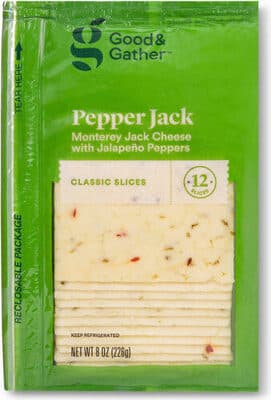 Classic Pepper Jack Monterey Jack Cheese With Jalapeno Peppers