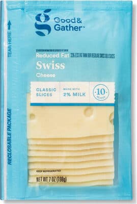 Classic Swiss Reduced Fat Swiss Cheese