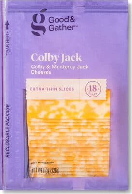 Extra-Thin Colby Jack Cheese