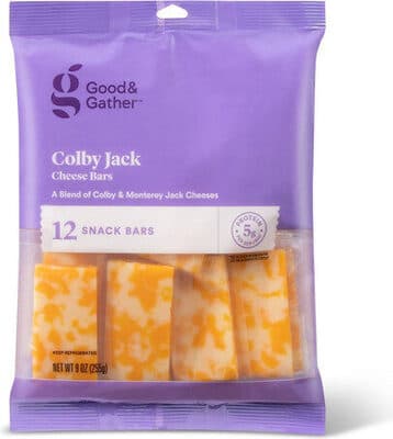 Colby Jack & Monterey Jack Cheeses Snack Bars