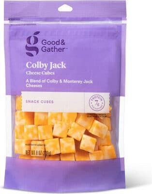 Colby Jack & Monterey Jack Cheeses Snack Cubes