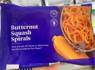 Butternut Squash Spirals