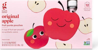 Original Apple Fruit Puree Pouches
