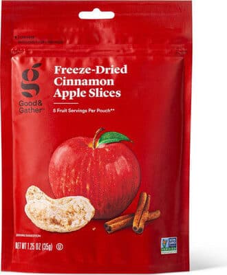 Freeze-Dried Cinnamon Apple Slices