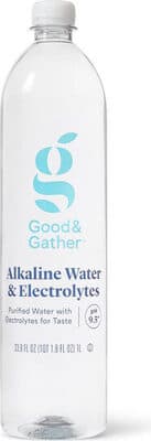 ALKALINE WATER & ELECTROLYTES