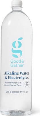 ALKALINE WATER & ELECTROLYTES