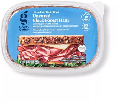 Uncured Black Forest Ham Ultra-Thin Deli Slices