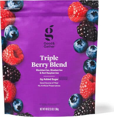 Triple Berry Blend Blueberries, Blackberries & Red Raspberries
