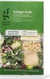 Asiago Kale, Radicchio, Brussels Sprouts, Focaccia Crumbles & Asiago Cheese Chopped Salad Kit