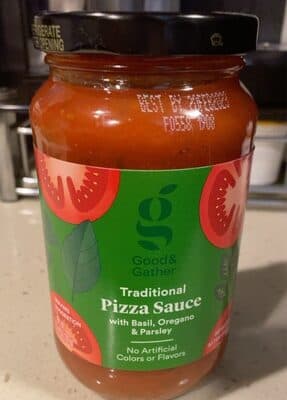 Traditional Pizza Sauce With Basil, Oregano & Parsley