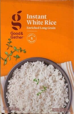 Enriched Long Grain Instant White Rice