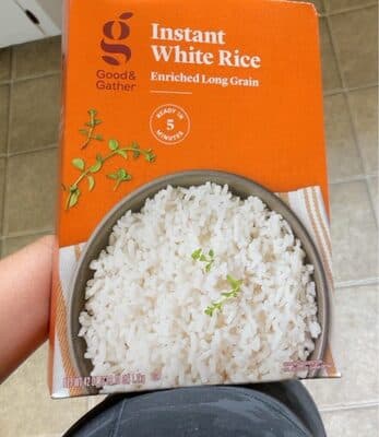 Enriched Long Grain Instant White Rice