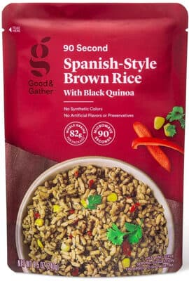 Spanish-Style Brown Rice With Black Quinoa