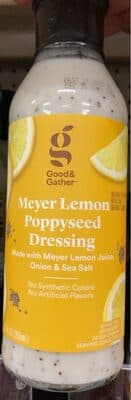 Meyer Lemon Poppyseed Dressing