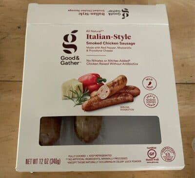 Italian-Style Smoked Chicken Sausage