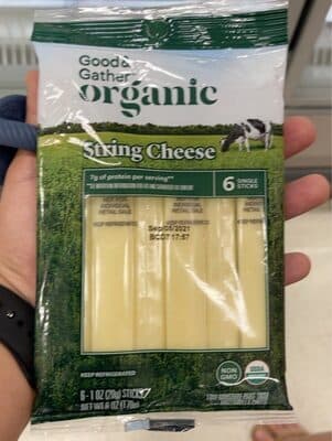 Mozzarella Low-Moisture Part-Skim String Cheese Sticks
