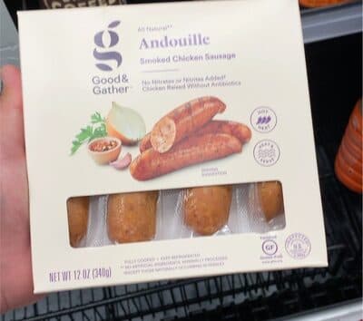 Andouille Smoked Chicken Sausage