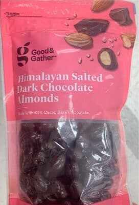 Himalayan Salted Dark Chocolate Almonds