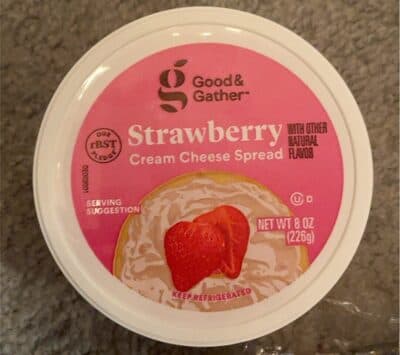 Strawberry Cream Cheese Spread