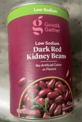 Low Sodium Dark Red Kidney Beans