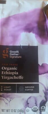 Organic Ethiopia Yirgacheffe Coffee