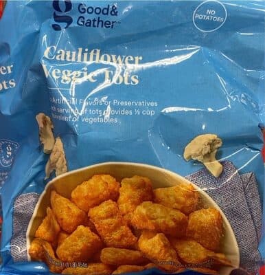 Cauliflower Veggie Tots