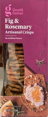 Fig & Rosemary Artisanal Crisps