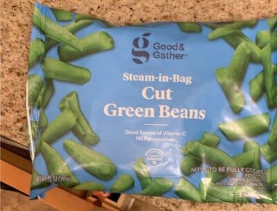 Steam-In-Bag Cut Green Beans
