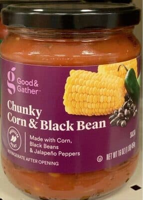 Chunky Corn & Black Bean Salsa