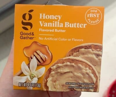 Honey Vanilla Flavored Butter
